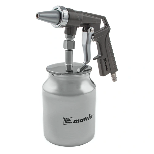Пистолет пескоструйный с нижним бачком, пневматический Matrix по ценам производителя в Москве с доставкой по всей России