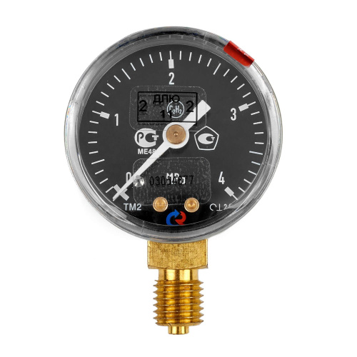 Манометр с поверкой 4,0 МПа, ацетилен по ценам производителя в Москве с доставкой по всей России