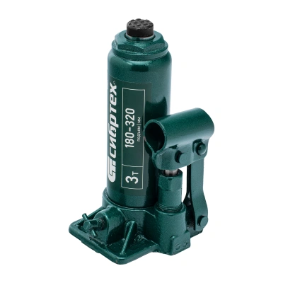 Домкрат гидравлический бутылочный, 3 т, 180-320 мм, в пласт. кейсе Сибртех купить в Москве с доставкой по всей России | ProtosMarket.ru