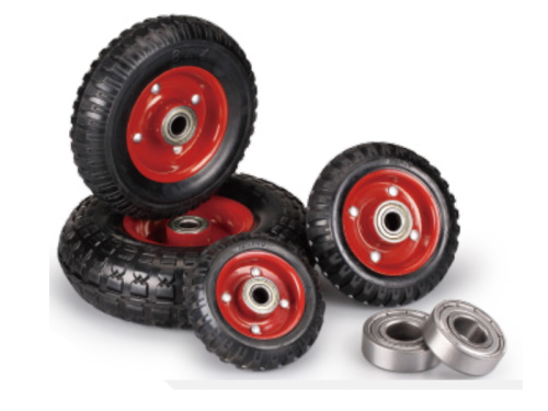 Колесо большегрузное P 200 200 мм резина с протектором, на ось (N) по ценам производителя в Москве с доставкой по всей России