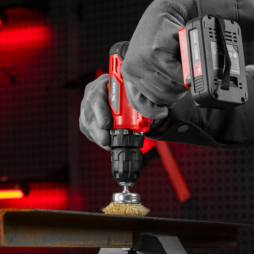 Набор щеток для дрели, 3 шт, 1 плоская, 65 мм, 50 мм "чашка", ручная металлическая Matrix по ценам производителя в Москве с доставкой по всей России