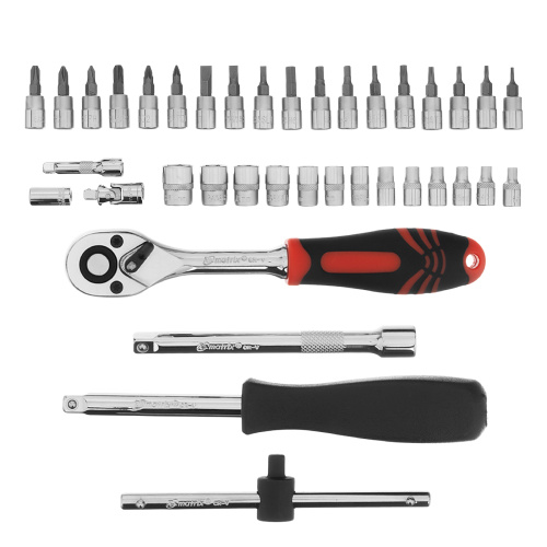 Набор инструментов, 1/4", 38 предметов Matrix по ценам производителя в Москве с доставкой по всей России