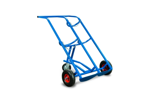 Тележка для баллонов пропан + кислород TOR ТГК-П, 2 баллона (250 пневмо+160поворотное) по ценам производителя в Москве с доставкой по всей России