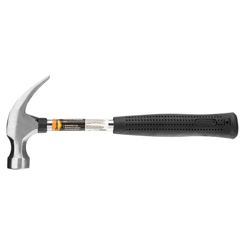 Молоток-гвоздодер, 450 г, боек 27 мм, металлическая трубчатая обрезиненная рукоятка Sparta по ценам производителя в Москве с доставкой по всей России