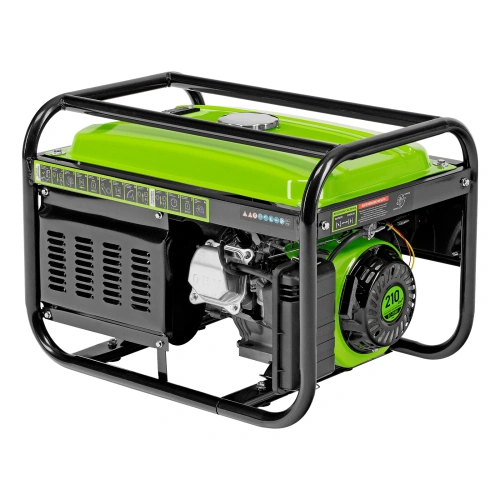 Генератор бензиновый БС-3500, 3.2 кВт, 230В, четырехтактный, 15 л, ручной стартер Сибртех по ценам производителя в Москве с доставкой по всей России