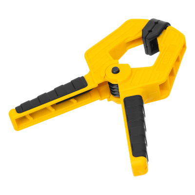 Струбцина клещеобразная, усиленная 65 х 50 мм, двухкомпонентные рукоятки Denzel по ценам производителя в Москве с доставкой по всей России