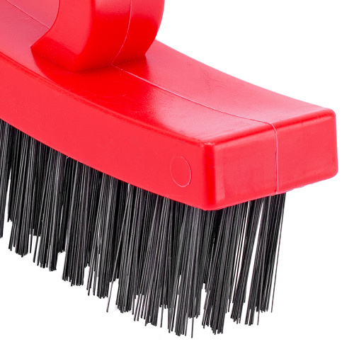 Щетка зачистная четырехрядная, плоская, пластиковая с рукояткой Matrix по ценам производителя в Москве с доставкой по всей России