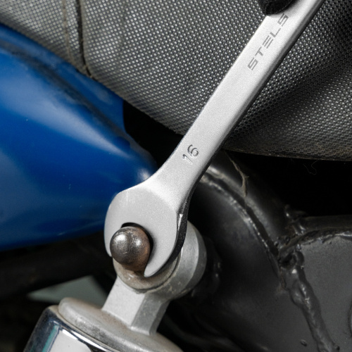 Ключ комбинированный, 16 мм, CrV, матовый хром Stels по ценам производителя в Москве с доставкой по всей России