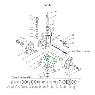 Опорный подшипник гидроузла для гидравлических тележек JC20 по ценам производителя в Москве с доставкой по всей России