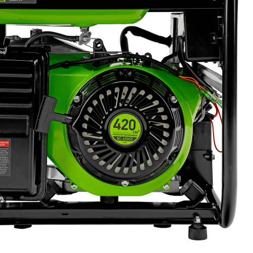 Генератор бензиновый БС-6500Э, 5.5 кВт, 230В, четырехтактный, 25 л, электростартер Сибртех по ценам производителя в Москве с доставкой по всей России