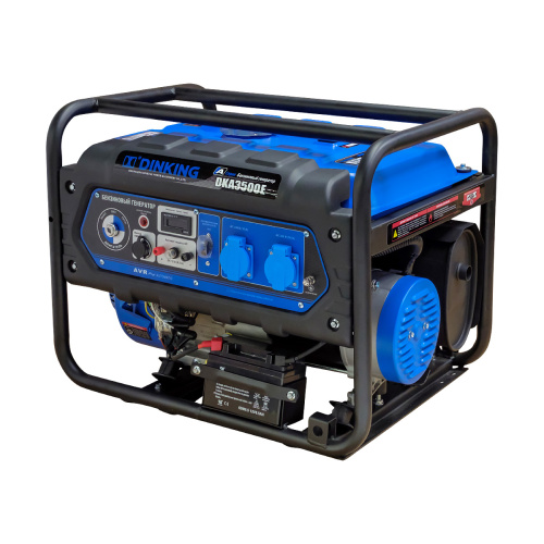 Генератор бензиновый Dinking DKA3500E (3.5кВт, электростартер, 7.5лс) по ценам производителя в Москве с доставкой по всей России