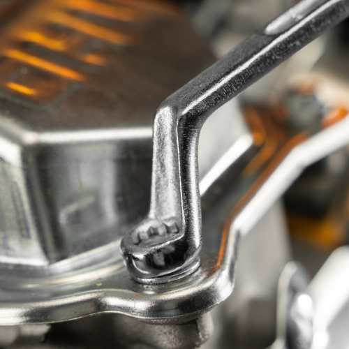 Ключ накидной коленчатый, 8 х 10 мм, хромированный Sparta по ценам производителя в Москве с доставкой по всей России