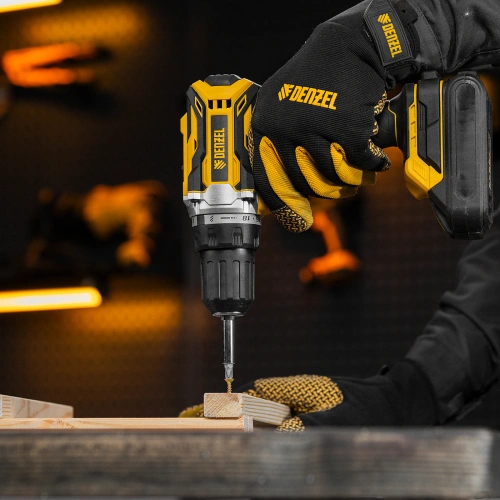 Дрель-шуруповерт аккумуляторная, бесщет. BLDL-18-0 Li-Ion, 18 В Denzel по ценам производителя в Москве с доставкой по всей России