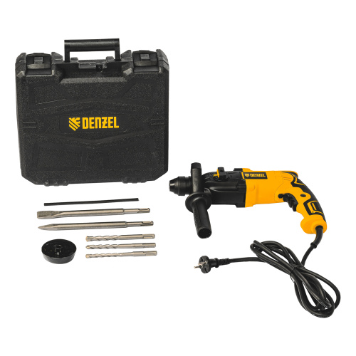 Перфоратор электрический RH-650-18, SDS-plus, 650 Вт, 2.0 Дж, 3 плюс 1 режим Denzel по ценам производителя в Москве с доставкой по всей России