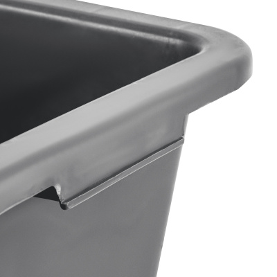 Таз прямоугольный строительный усиленный, 55 л Matrix по ценам производителя в Москве с доставкой по всей России