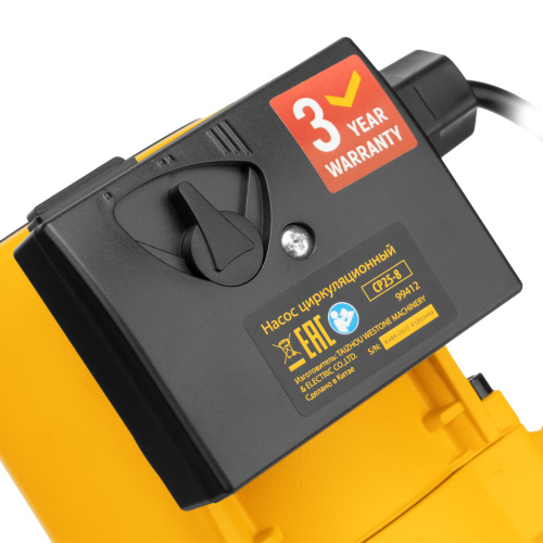 Циркуляционный насос CP25-8, напор 8 м, 130 л/мин, 1 м кабель, монт. длина 180 мм Denzel по ценам производителя в Москве с доставкой по всей России