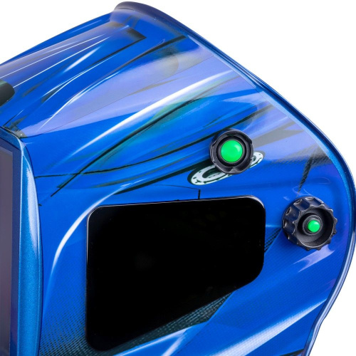 Маска сварщика КОРУНД МЕГА "синяя" (ф-р MEGA LED 2) без коробки по ценам производителя в Москве с доставкой по всей России