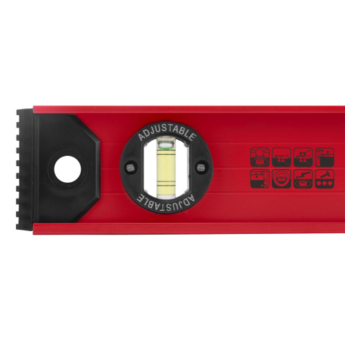 Уровень алюминиевый "Рельс", 600 мм, 3 глазка, усиленный Matrix по ценам производителя в Москве с доставкой по всей России