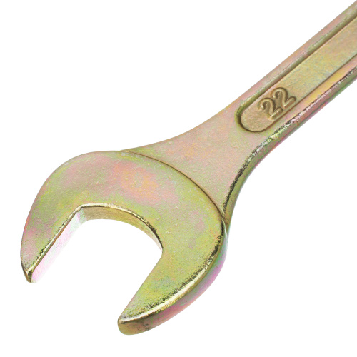 Набор ключей рожковых 6-22 мм, 8 шт, желтый цинк Сибртех по ценам производителя в Москве с доставкой по всей России