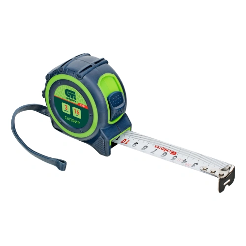 Рулетка Сапфир,двухкомпонентный корпус,3 м х 16 мм Сибртех по ценам производителя в Москве с доставкой по всей России