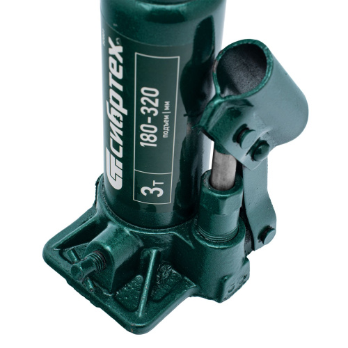 Домкрат гидравлический бутылочный, 3 т, 180-320 мм Сибртех по ценам производителя в Москве с доставкой по всей России