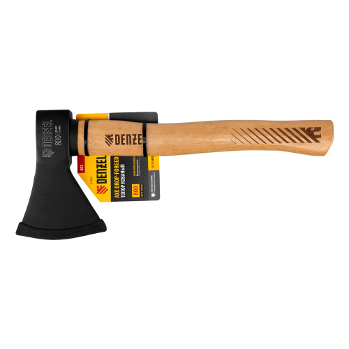 Топор, 800 г, кованый, буковое топорище Denzel по ценам производителя в Москве с доставкой по всей России