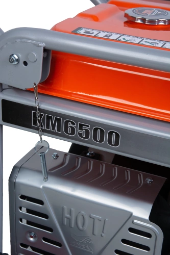 Генератор бензиновый 5,0 кВт 220В 27 л с электростартером и колесами TOR KM6500H по ценам производителя в Москве с доставкой по всей России