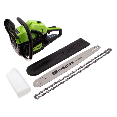 Пила цепная бензиновая БП-5850, 58 см3, шина 50 см, шаг 0.325, паз 1,5 мм, 76 звеньев Сибртех по ценам производителя в Москве с доставкой по всей России