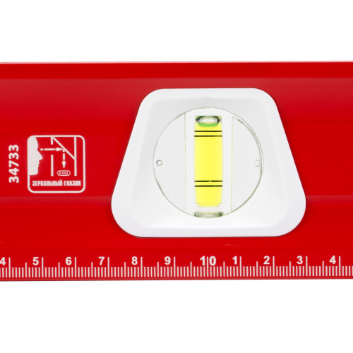 Уровень алюминиевый, магнит, фрезерованный, 3 глазка (1 зеркальный) двухкомпонентные рукоятки, 1000 мм Matrix по ценам производителя в Москве с доставкой по всей России