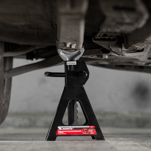 Подставки под машину регулируемые, 2 т, H подъема 275-420 мм, 2 шт Matrix по ценам производителя в Москве с доставкой по всей России