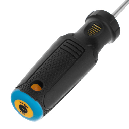 Отвертка SL4х100 мм, CrV, трехкомпонентная рукоятка Denzel по ценам производителя в Москве с доставкой по всей России