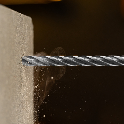 Бур по бетону, цельная крестовая пластина, 10x265 мм, SDS PLUS Denzel по ценам производителя в Москве с доставкой по всей России