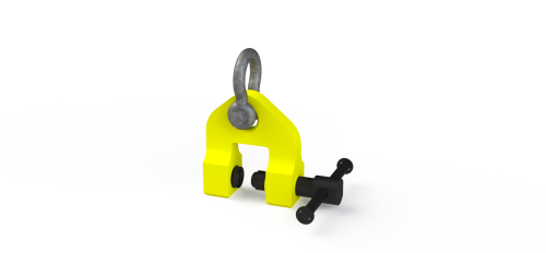 Захват струбцинный вертикальный ZSV (г/п 1,5 т, лист 0-35мм) по ценам производителя в Москве с доставкой по всей России