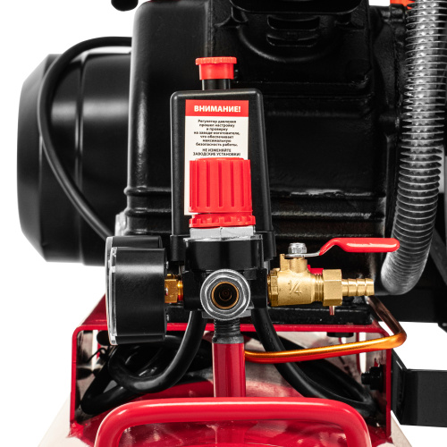 Компрессор воздушный ременный привод КР2500/80, 2,5 кВт, 80 литров, 420 л/мин МТХ по ценам производителя в Москве с доставкой по всей России