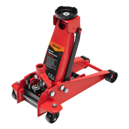 Домкрат гидравлический подкатной, 3 т, h подъема 130-465 мм Sparta по ценам производителя в Москве с доставкой по всей России