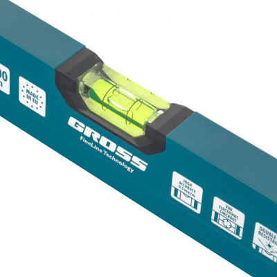 Уровень алюминиевый, 2000 мм, 2 глазка, HanD Werker Gross по ценам производителя в Москве с доставкой по всей России