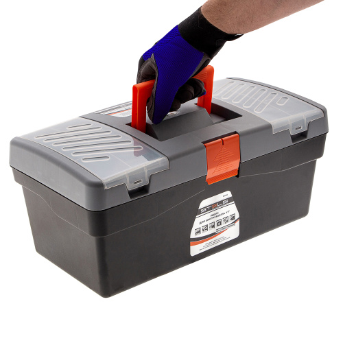 Ящик для инструмента 17", 420 х 220 х 180 мм, пластик Stels по ценам производителя в Москве с доставкой по всей России