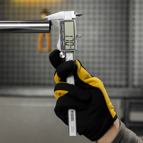 Штангенциркуль, 150 мм, электронный, большой дисплей, с глубиномером Denzel по ценам производителя в Москве с доставкой по всей России