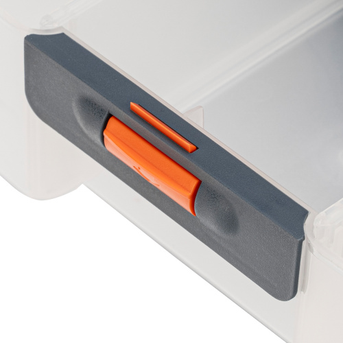 Органайзер для хранения с выдвижными лотками 310х150х260мм, 4 секции, пластик Stels по ценам производителя в Москве с доставкой по всей России