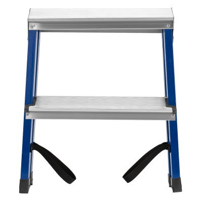 Стремянка двусторонняя 2 ступени, стальная, Сибртех по ценам производителя в Москве с доставкой по всей России