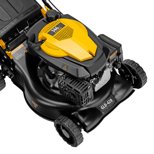 Газонокосилка бензиновая GLD-420, 146 см3, ширина 42 см, 40 л Denzel по ценам производителя в Москве с доставкой по всей России