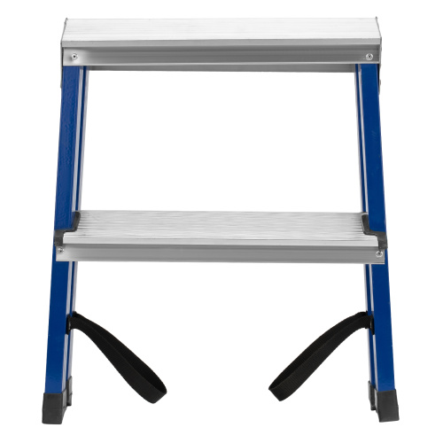 Стремянка двусторонняя 2 ступени, стальная, Сибртех по ценам производителя в Москве с доставкой по всей России