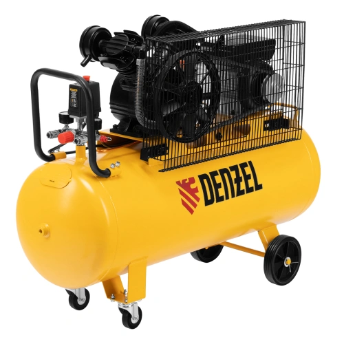Компрессор воздушный BCV2200/100, ременный привод, 2.2 кВт, 100 литров, 370 л/мин Denzel купить в Москве с доставкой по всей России | ProtosMarket.ru