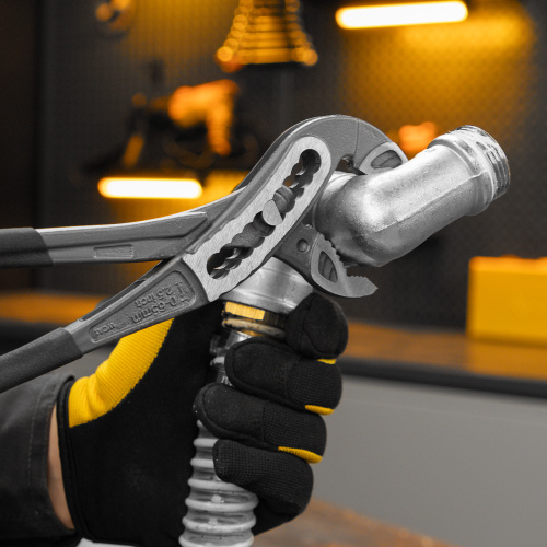 Клещи переставные, обливные рукоятки, 300 мм Denzel по ценам производителя в Москве с доставкой по всей России