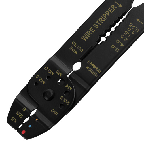 Щипцы, 210 мм, для зачистки электропроводов и обжима контактных кле мм, 1.5-6.5 мм Sparta по ценам производителя в Москве с доставкой по всей России