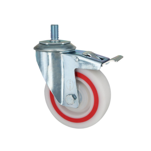 Колесо полипропиленовое с болтом и тормозом EM05 MBTM 125 F по ценам производителя в Москве с доставкой по всей России