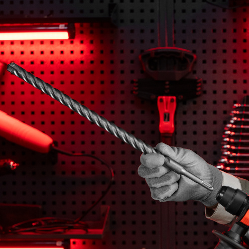 Бур по бетону, 20 x 400 мм, SDS PLUS c крестовой пластиной MATRIX по ценам производителя в Москве с доставкой по всей России