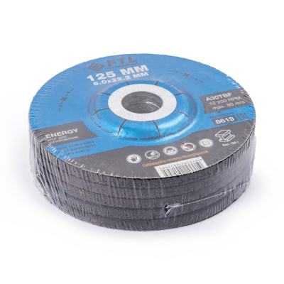 Круг для шлифования FTL Energy 125 х 6 х 22,2 мм A30TBF по ценам производителя в Москве с доставкой по всей России