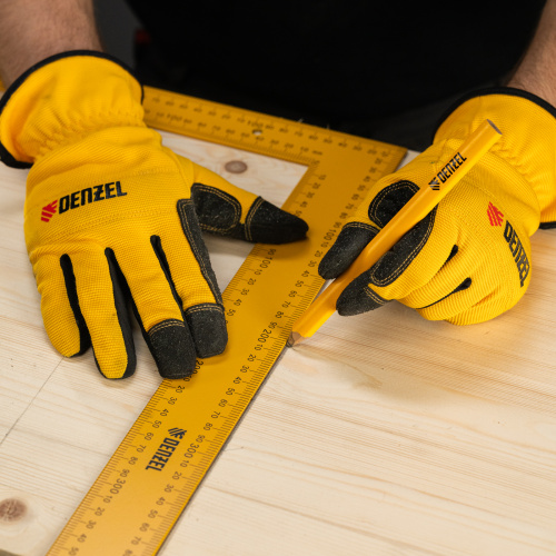 Угольник стальной, 400 х 600 мм Denzel по ценам производителя в Москве с доставкой по всей России