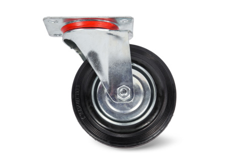 Колесо поворотное резина SC 93 75 мм (N) купить в Москве с доставкой по всей России | ProtosMarket.ru